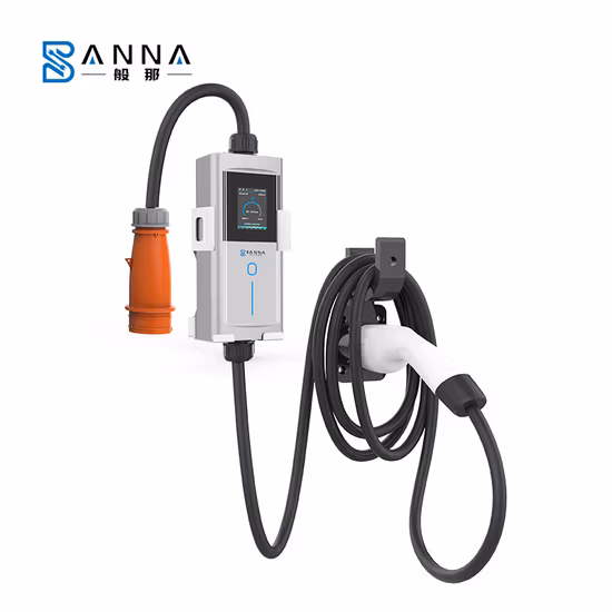7 kW 3,5 kW 16 A 32 A SAE J1772 Typ 1 Anzeigelampe Tragbare Ladegeräte für Autos und Elektrofahrzeuge EV-Ladegerät